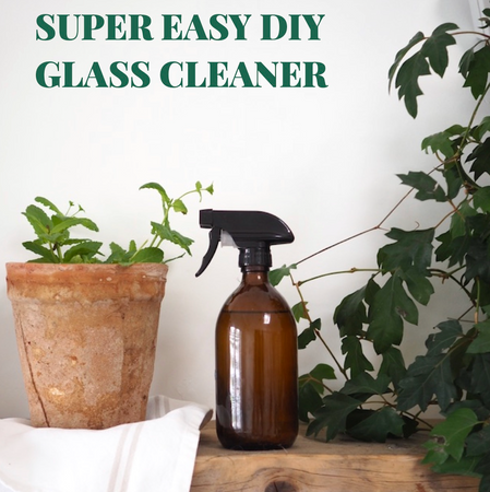 DIY / Super Easy Glass Cleaner