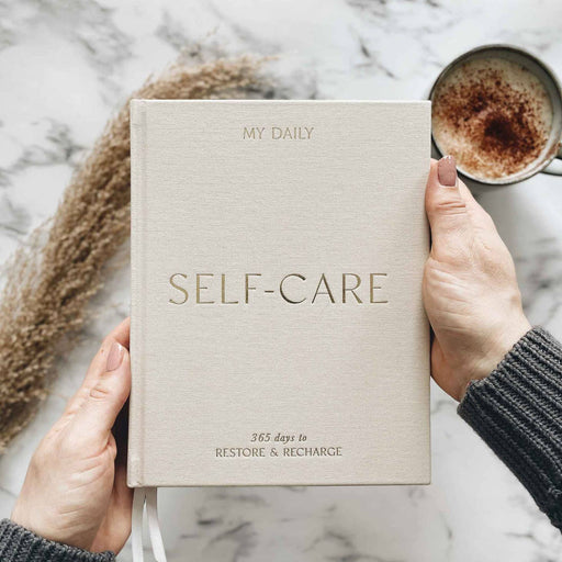 My Daily Self-Care Journal - Almond